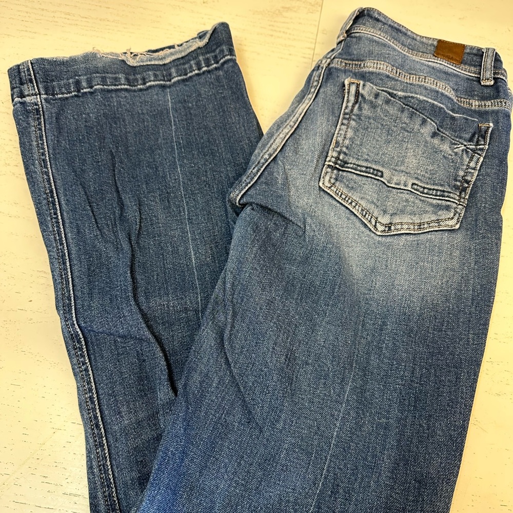 BKE Stella Mid-Rise, slim fit, flare - Size 27